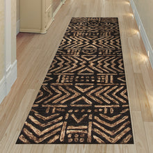 Load image into Gallery viewer, Liora Manne Cyprus Batik Indoor Area Rug Brown/Tan