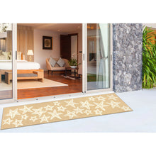 Load image into Gallery viewer, Liora Manne Capri Starfish Indoor Outdoor Area Rug Neutral