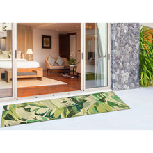 Load image into Gallery viewer, Liora Manne Capri Palm Leaf Indoor Outdoor Area Rug Green