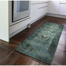 Load image into Gallery viewer, Liora Manne Marina Kermin Indoor Outdoor Area Rug Blue