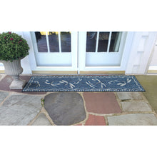 Load image into Gallery viewer, Liora Manne Carmel Dragonfly Indoor Outdoor Area Rug Navy