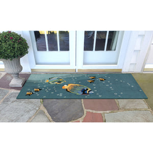 Liora Manne Frontporch Aquarium Indoor Outdoor Area Rug Ocean