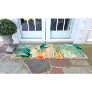 Liora Manne Illusions Patio Party Indoor Outdoor Mat Tropical