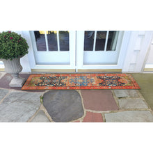 Load image into Gallery viewer, Liora Manne Marina Heriz Indoor Outdoor Area Rug Red