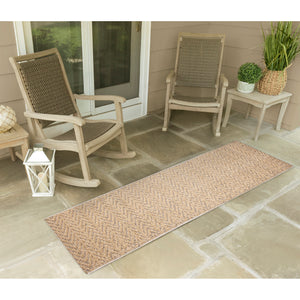 Liora Manne Dunes Chevron Indoor Outdoor Area Rug Sisal