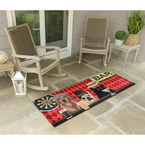 Liora Manne Frontporch Bar Patrol Indoor Outdoor Area Rug Port