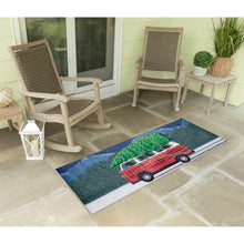 Load image into Gallery viewer, Liora Manne Illusions Unleashed Joy Indoor Outdoor Mat Navy