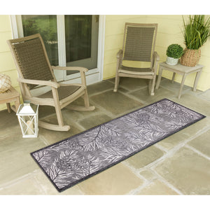 Liora Manne Malibu Pine Indoor Outdoor Area Rug Charcoal