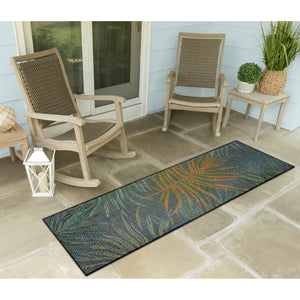 Liora Manne Patio La Palma Indoor Outdoor Area Rug Dusk