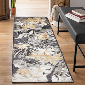 Liora Manne Canyon Paradise Indoor Outdoor Area Rug Charcoal