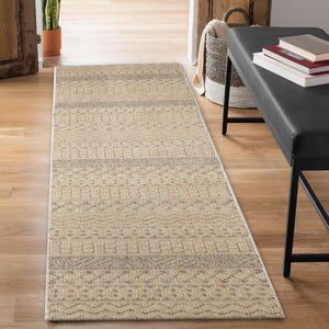 Liora Manne Dunes Geo Stripe Indoor Outdoor Area Rug Sisal