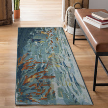 Load image into Gallery viewer, Liora Manne Esencia Fantasea Indoor Outdoor Mat Ocean