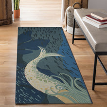 Load image into Gallery viewer, Liora Manne Esencia Mermaids Are Real Indoor Outdoor Mat Ocean