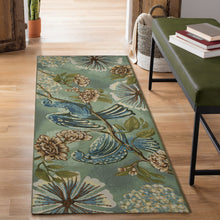 Load image into Gallery viewer, Liora Manne Esencia Flora Fauna Indoor Outdoor Mat Sage
