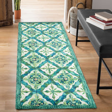Load image into Gallery viewer, Liora Manne Illusions Madrid Indoor Outdoor Area Mat Emerald