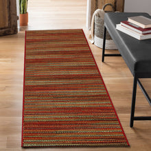 Load image into Gallery viewer, Liora Manne Marina Stripes Indoor Outdoor Area Rug Saffron