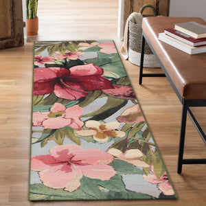 Liora Manne Marina Tropical Floral Indoor Outdoor Area Rug Multi