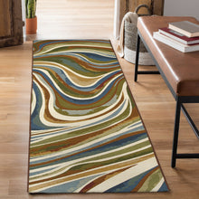 Load image into Gallery viewer, Liora Manne Marina Tides Indoor Outdoor Area Rug Multi