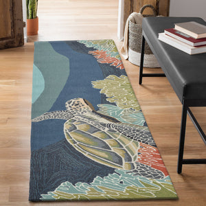 Liora Manne Ravella Akumal Indoor Outdoor Area Rug Ocean