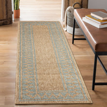 Load image into Gallery viewer, Liora Manne Sahara Diamond Border Indoor Outdoor Area Rug Aruba