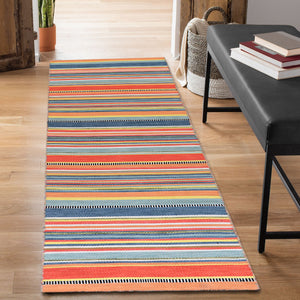 Liora Manne Sonoma Malibu Stripe Indoor Outdoor Area Rug Sunscape