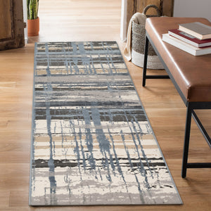 Liora Manne Soho Contempo Indoor Area Rug Navy