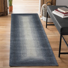 Load image into Gallery viewer, Liora Manne Tivoli Dream Border Indoor Area Rug Denim