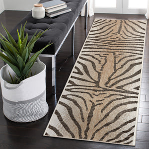 Liora Manne Carmel Zebra Indoor Outdoor Area Rug Sand