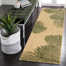 Load image into Gallery viewer, Liora Manne Carmel Palm Indoor Outdoor Area Rug Green