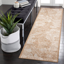Load image into Gallery viewer, Liora Manne Carmel Botanical Indoor Outdoor Area Rug Sand