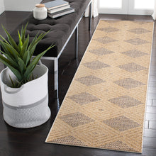 Load image into Gallery viewer, Liora Manne Dunes Modern Diamond Indoor Outdoor Area Rug Sisal