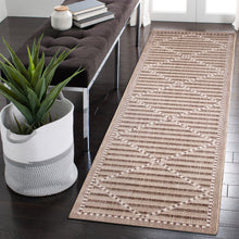 Load image into Gallery viewer, Liora Manne Malibu Checker Diamond Indoor Outdoor Area Rug Neutral