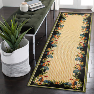 Liora Manne Marina Country Rooster Indoor Outdoor Area Rug Yellow