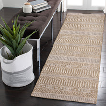 Load image into Gallery viewer, Liora Manne Orly Stripe Indoor Outdoor Area Rug Natural