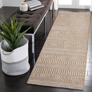 Liora Manne Orly Stripe Indoor Outdoor Area Rug Natural