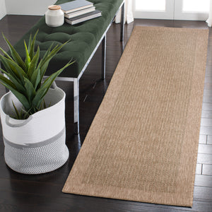 Liora Manne Sahara Texture Border Indoor Area Outdoor Rug Green