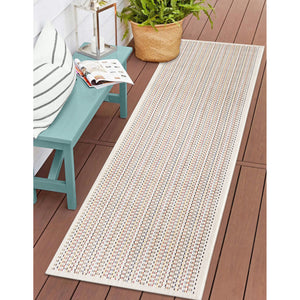 Liora Manne Avena Texture Indoor Outdoor Area Rug Ivory