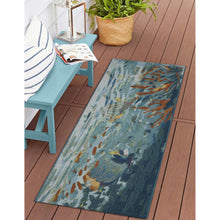 Load image into Gallery viewer, Liora Manne Esencia Fantasea Indoor Outdoor Mat Ocean