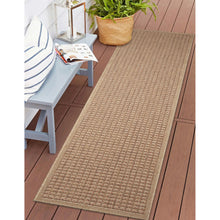 Load image into Gallery viewer, Liora Manne Monterey Basket Indoor Outdoor Area Rug Terracotta