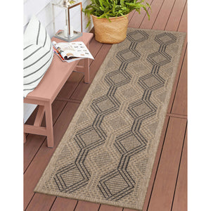 Liora Manne Sahara Links Indoor Outdoor Area Rug Natural