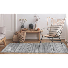 Load image into Gallery viewer, Liora Manne Dakota Stripe Indoor Outdoor Area Rug Grey