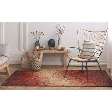 Liora Manne Visions V Arch Tile Indoor Outdoor Area Rug Red