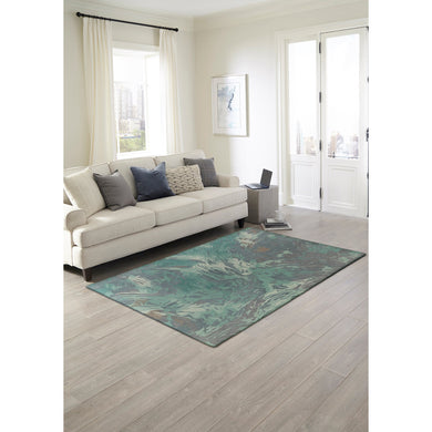 Liora Manne Corsica Storm Indoor Area Rug Aqua