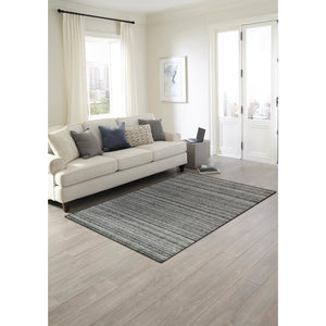 Liora Manne Dakota Stripe Indoor Outdoor Area Rug Grey