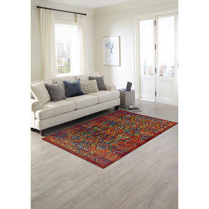 Liora Manne Fiesta Caspian Indoor Rug Red