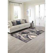 Load image into Gallery viewer, Liora Manne Taos Brushstrokes Indoor Rug Grey