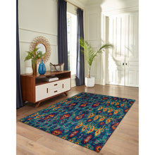 Load image into Gallery viewer, Liora Manne Fiesta Ikat Indoor Rug Blue