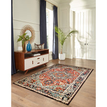 Load image into Gallery viewer, Liora Manne Fresco Heriz Indoor Outdoor Rug Red