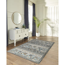 Load image into Gallery viewer, Liora Manne Ashford Tribal Indoor Area Rug Cool