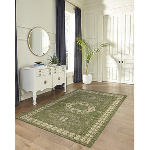 Liora Manne Carmel Kilim Indoor Outdoor Area Rug Green